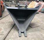 Trapezoidal Excavator Rock Bucket Q355B 20 Tonne Excavator V Ditch Bucket