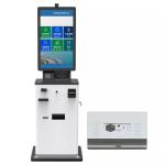 27 Inch Self Service Kiosk Free Standing Hotel Lobby Check In Kiosk