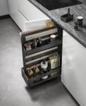 Minimalist Style Kitchen Cabinet For Storing Operating Cooking Utensils