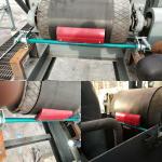 Polyurethane Primary Belt Cleaner Scraper Mining Industry High Wear Resistant