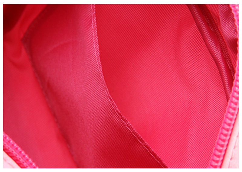 Student'S Zipper Closure Polyester Travel Makeup Pouch