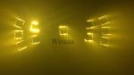 3 W * 49 PCS LED Disco Lights / Matrix LED Lights Amber Color Stage Effect