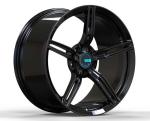 Gloss Black 1 Piece Forged Wheels ET10 5x112 19 Inch Wheels