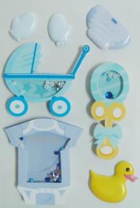 China Rubber Duck Design Personalised Toy Box Stickers , Japan Scrapbook Stickers factory