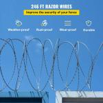 Promotional Top Quality Bto-22 450mm Galvanized Concertina Razor Barbed Wire