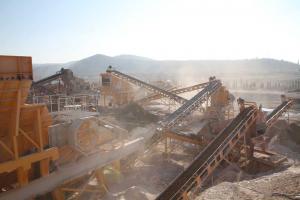 China we supply complete of Stone crushing plant for soft stone factory