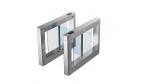Economic Half Height Turnstile Brushless Swing Gate Outdoor and Indoor