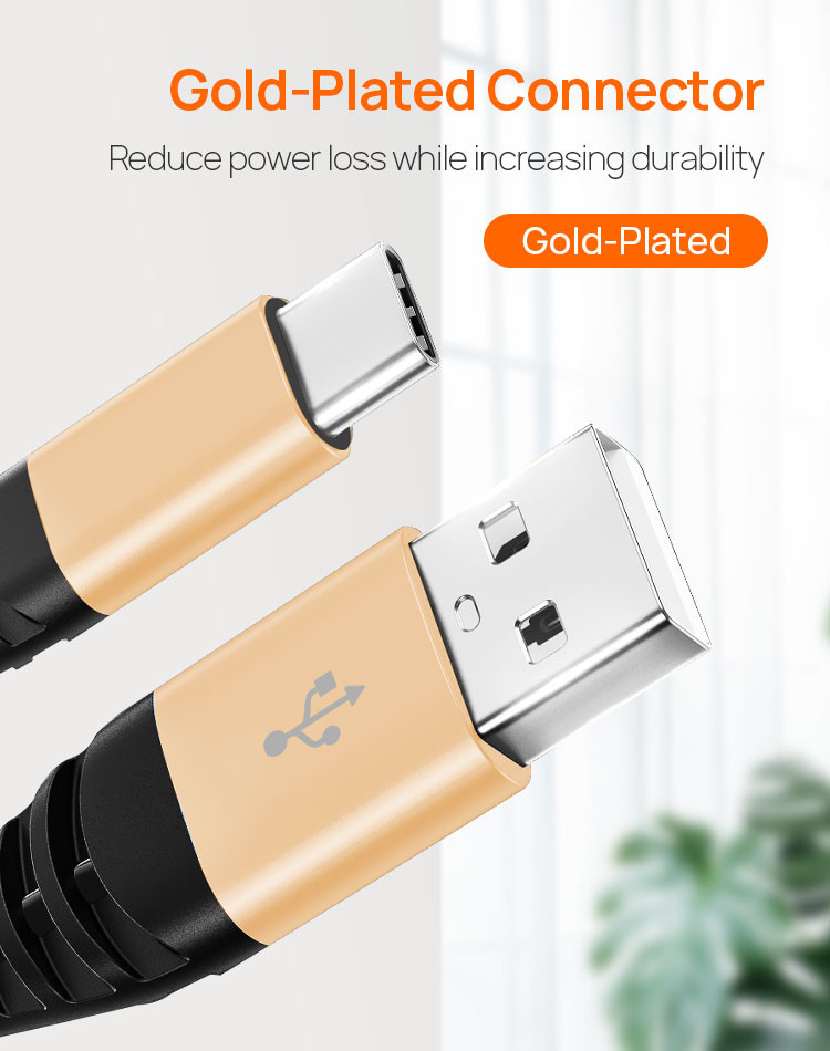 High Speed 3m 3A USB 3.0 Charging Cable For Data Transfer