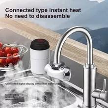 China 3000W Electric Instant Heating Water Faucet automatic hot water tap ABS Material factory
