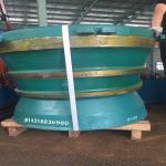 High Manganese Steel Crusher Spare Parts GP500 GP11F for Mn18Cr2 Bowl Liner and