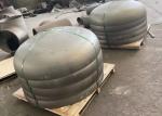 A420 WPL6 Carbon Steel Pipe Cap SCH80 Black Gray A234 WP12 Wear Resisting