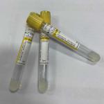 1ml - 8ml Tube Gel Clot Activator Tube Yellow Cap Serum Specimen