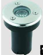 China LED Underground lights 1W Epistar Aluminum27 factory