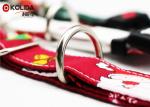 All Seasons Nylon Dog Collars Large Loading Capacity Christmas Soft Custom