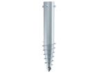 Silver Ground Screw Piles Stable HDG Q235 Steel High Class Hot Dip Galvanized