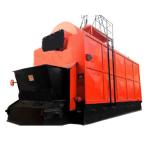 Fully Automatic Wood Pellet Steam Boiler , Biomass Pellet Boiler Coal Straw
