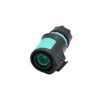 K16 Male 5 Pin Waterproof Circular Connector 6.5mm Cable