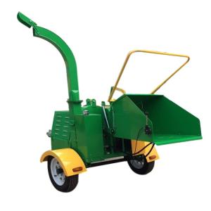 China DWC-22 DWC-40 Small Mobile Wood Chipper Machine Shredder factory