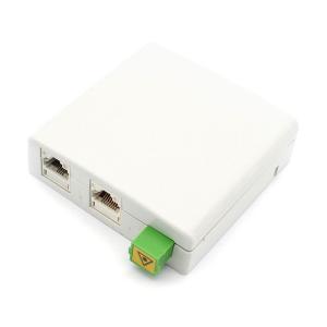 China FTTH Indoor Fiber Optic Outlet Wall Mounted Fibre Termination Box factory