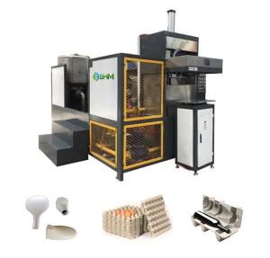 China Small Bagasse Pulp Molding Machine Muti Functional Egg Tray Forming Machine factory