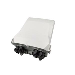China 24Cores IP65 FTTH Wall-Mounted/Pole-Mounted Fiber Optic Distribution Box PC ABS Material factory