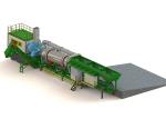 Large Capacity Mobile Hot Mix Plant One Trailer Mounted CE ISO Approved