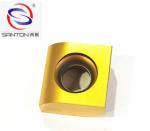 Roughing Indexable Milling Inserts For Stainless Steel CVD PVD Coated