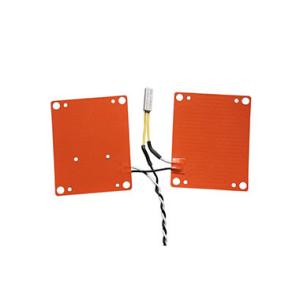 China 24v Silicone Medical Device Heaters 250deg , 4mm Silicone Band Heater factory