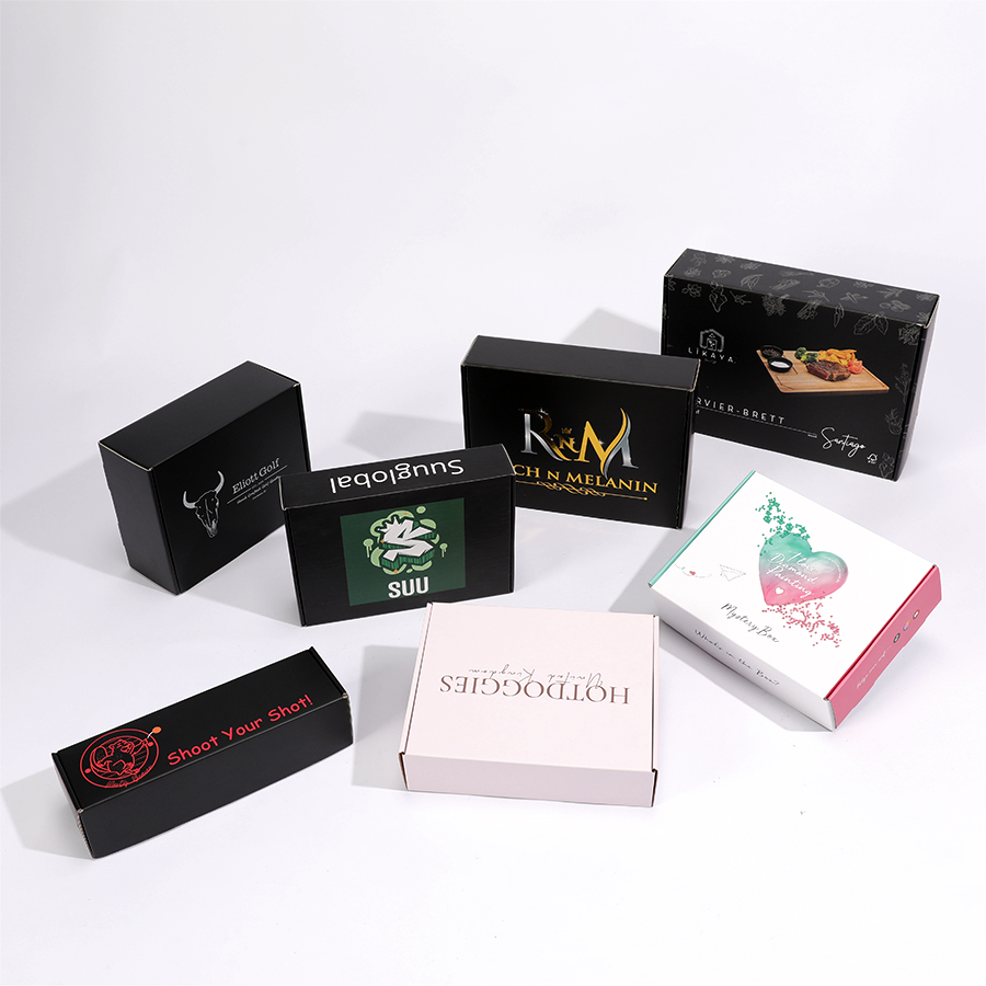 Custom CMYK Pantone Printing Folders Box for Shipping Clothing Luxury Mailer Packaging