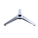 Aluminum Alloy Office Chair Metal Base 3 Star-shaped With Diameter Of 560mm
