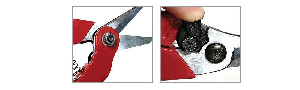 SINSEUNG HTP007 Hardware Scissors With Suspension Hole And One-Touch Limiter Lock