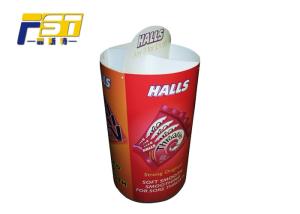 China Art Paper Chocolate Promotional Dump Bins Easy Assembled Glossy / Matte Film Lamination factory