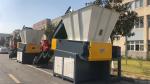 3 Phase Woven Bags Single Shaft Shredder Machine
