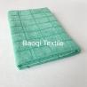 Buy cheap Green 260gsm solid microfiber dish rags，tea towels wipes,double side kitchen from wholesalers