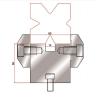 Buy cheap Lower Die Holder HRC48-HRC52 Multi V Die Block Bottom Lower Tool from wholesalers