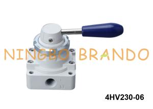 China 4HV230-06 Airtac Type Rotary Hand Lever Air Valve 4/3 Way factory