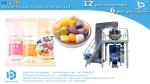 500g granular food snack pouch weighing and packaging machine BSTV-550AZ