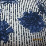 Poplin Pattern Floral Print Shirt Fabrics 100gsm 65% Poly 35% Cotton