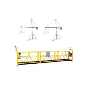 China Steel ZLP630 suspended working platform for building plastering factory