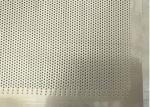 Micro Hole Perforated Metal Made by CNC Punching Machine High Speed, Fine