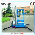 Electrical Aluminum Work Platform 8m Working Height For Indoor / Outdoor Aerial