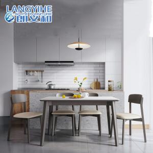 China Composite Sheet Minimalist Marble Dining Table Modern factory