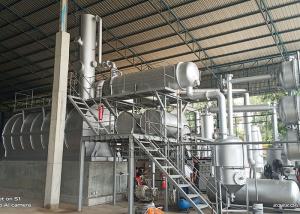 China Huayin Waste Plastic To Oil Pyrolysis Plant Large Scale 25t factory