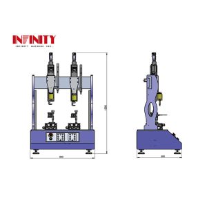 Double Station Sway Force Tester Model Number IF6112 Force Accuracy ±0.3% 2 Slot