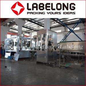 China 24000BPH Automatic Shrink Sleeve Bottle Labeling Machine for PET GLASS Bottle factory