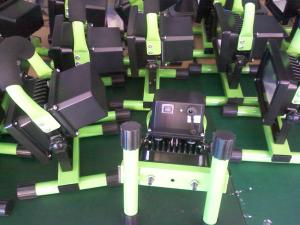 China rechargeable led floodlight 10W W+R(O) color CE&amp;RoHS factory