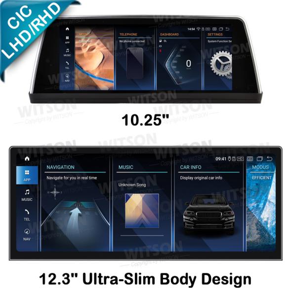 10.25''12.3'' Screen For BMW 5 Series E60 E61 2009-2010 CIC Android Multimedia