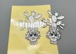Iron On Custom 2D Silicone Heat Transfer Labels For Clothing