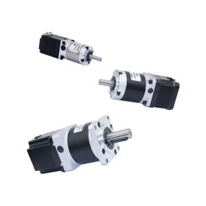 China 57*55/ 57*76mm Motor Length Nema 23 Geared Stepper Motor with Planetary Gear Motors factory