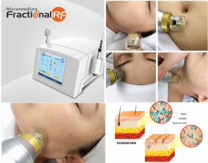 China Portable Fractional Rf Microneedle Machine For Neck Wrinkle Reduction factory
